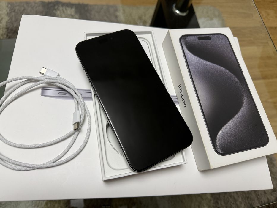 IPhone 15 Pro Max 256Gb Black titanium Fullbox