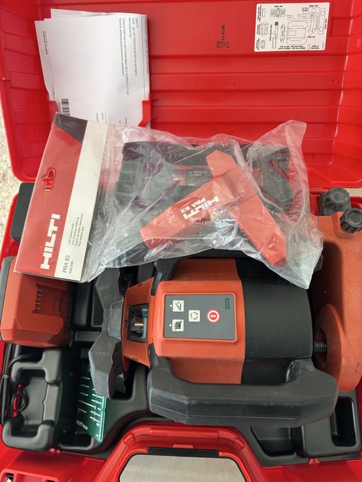 Hilti  pr3 hvgs отлично състояние