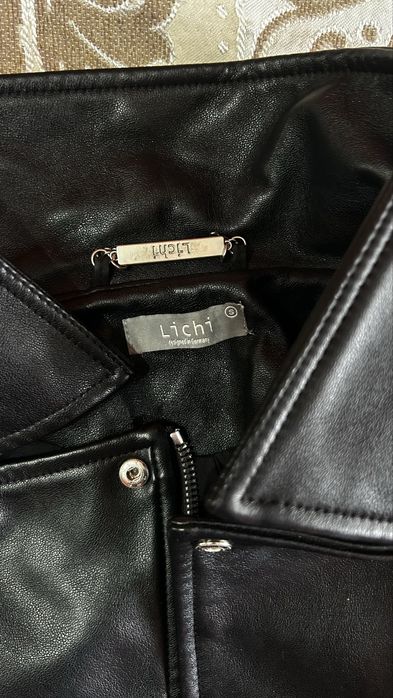 Женская кожанная куртка