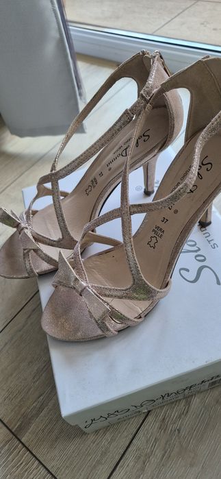 Sandale elegante  piele Solo Dona 37