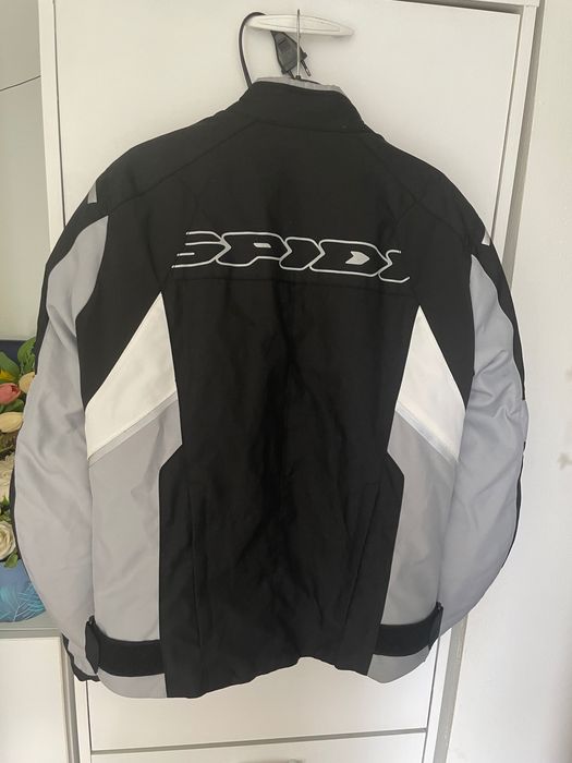 Geaca Moto Spidi  negru-gri măsura L