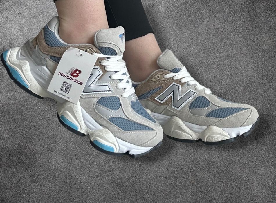 ULTIMELE PERECHI!! Adidasi / Sneakers New Balance 9060 Alb / Albastru Marimi 36-40 Unisex