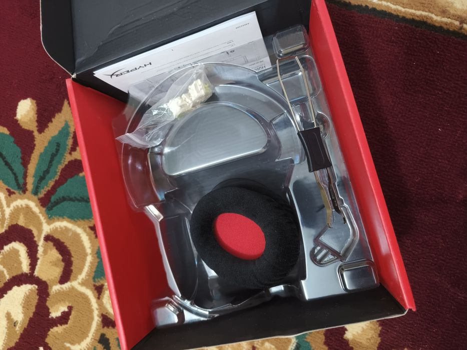 Игровая гарнитура HyperX Cloud II (Полный комплект + допы)