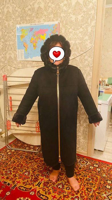 Дубленка зима размер 54