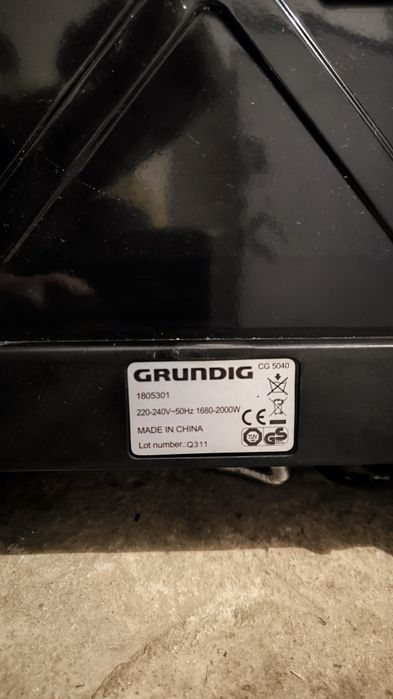 Grătar electric GRUNDIG