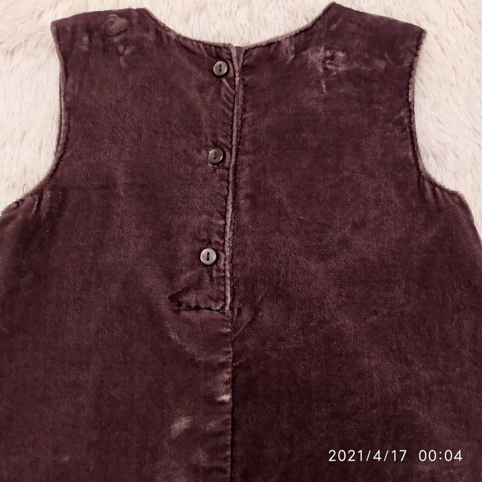 Сарафан велюровый H&M. *и539