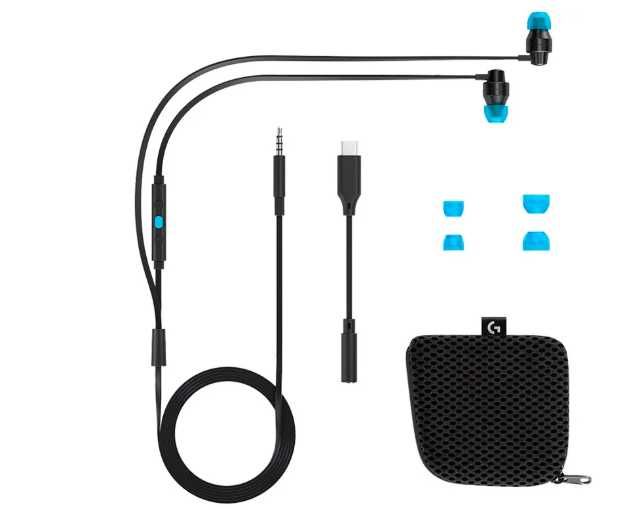 Наушники Logitech G333 черный цвет