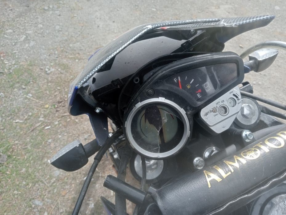 Мотоцикл almotor 250куб на учете