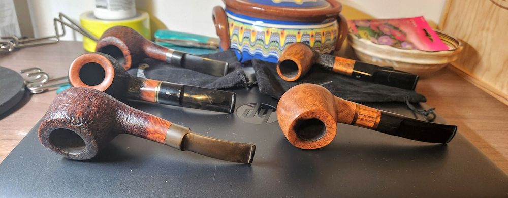 Pipe vintage Stanwell si Savinelli