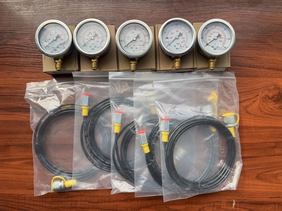 Манометры гидравлические/микрошланги