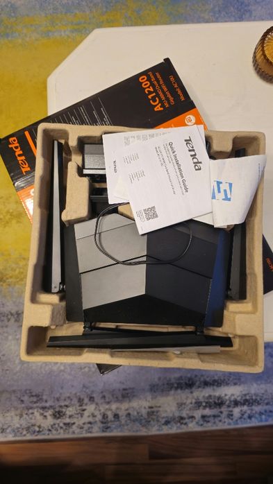 Router Tenda AC1200, 2.4GH, 5GHz