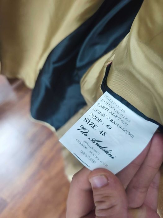 Sacou Crem Vito Andolini