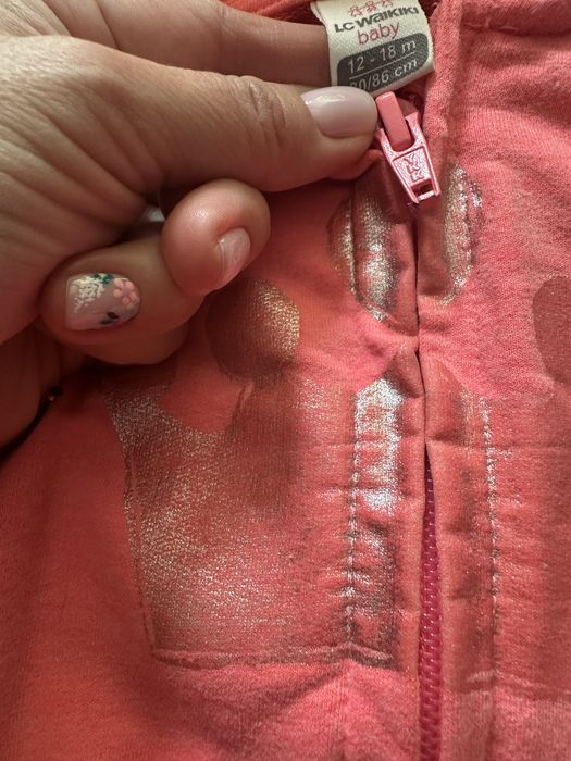 Бебешка туту пола и суитчър с апликация корона