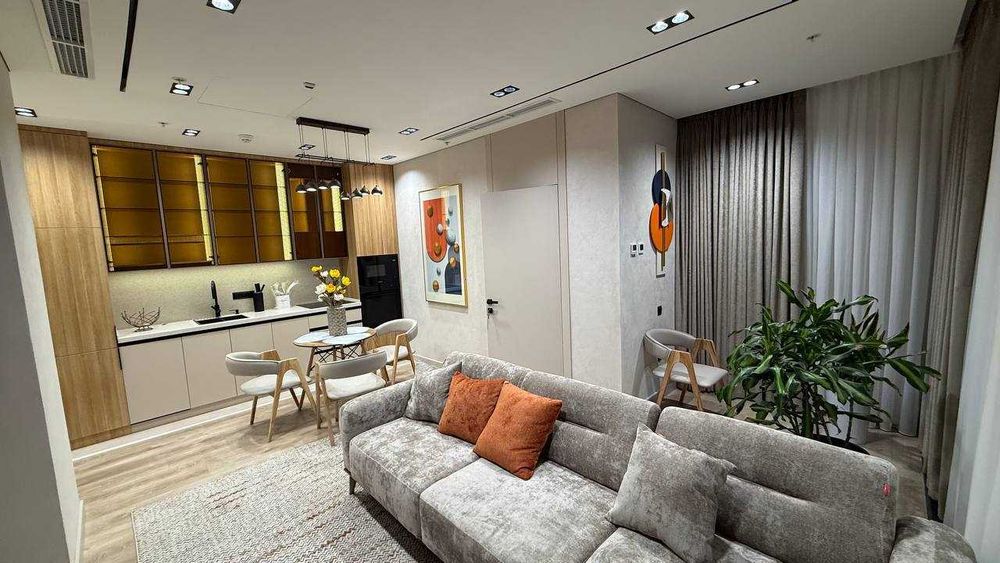 !Tashkent City! ЖК Nest One 1/28/51 Квартира с Авторским Ремонтом ID03