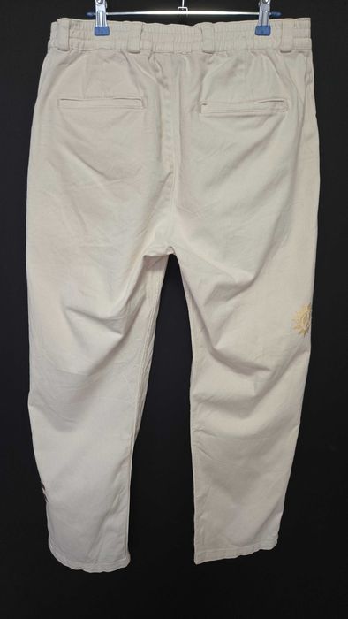 Pantaloni dama SWEET SKTBS L off-white, MAGIC PANTS, bumbac, skatewear