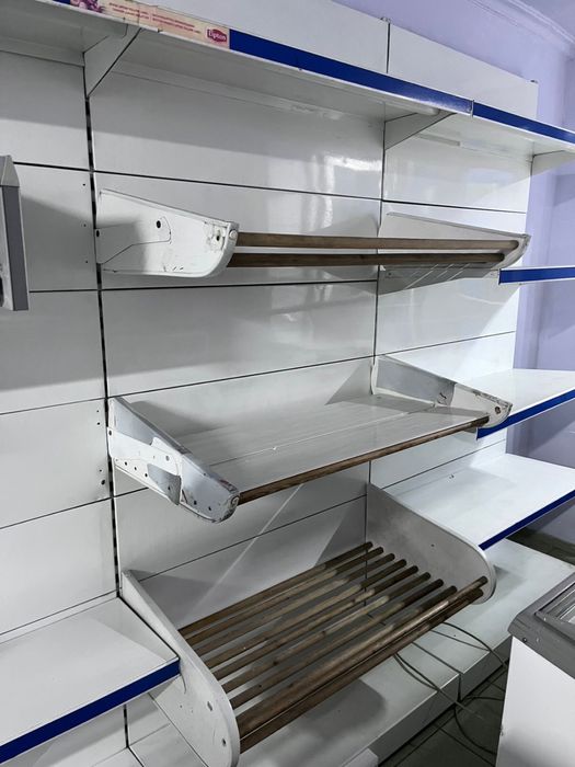 стеллажи железные