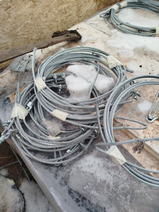 Тросы зажимы талрепы