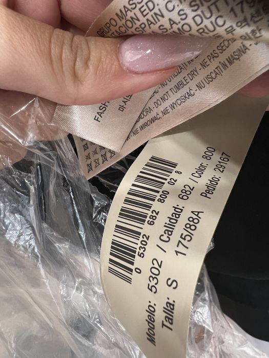 Кожена рокля Massimo Dutti