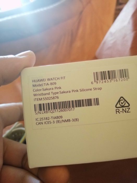 Смарт часовник Huawei watch fit