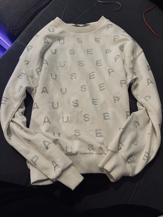 Pause jeans суичер с камъчета