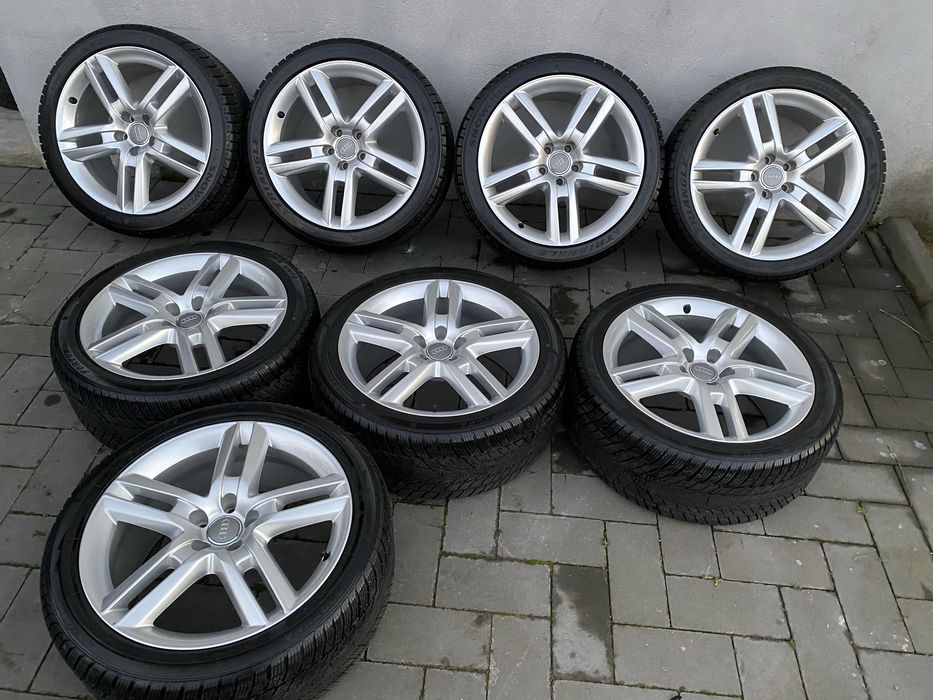 Jante originale Audi A6 C7 S-Line 255 40 R 19 M+S iarna 2023 5x112
