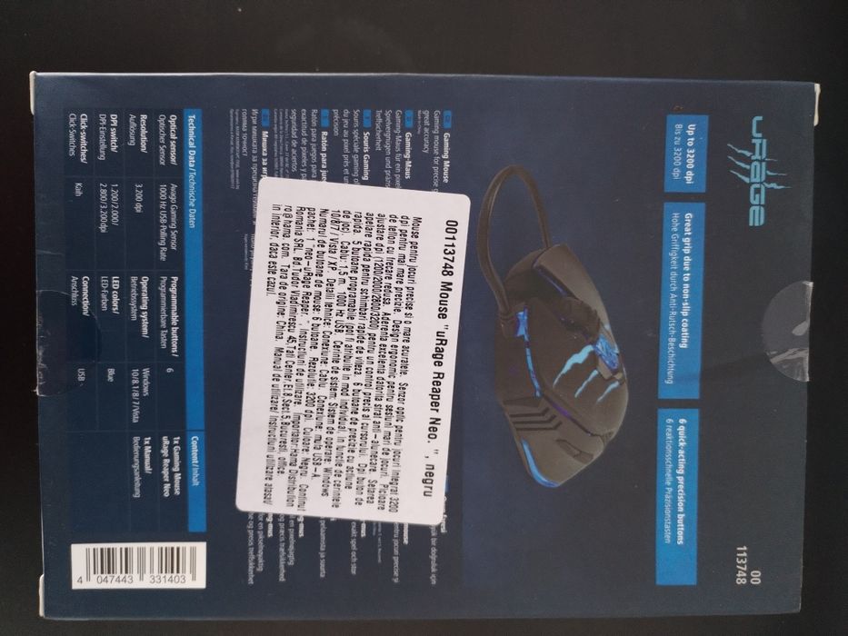 Vând mouse de gaming