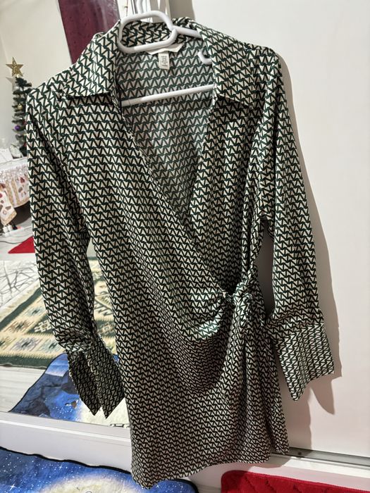 Rochie tip camasa wrap