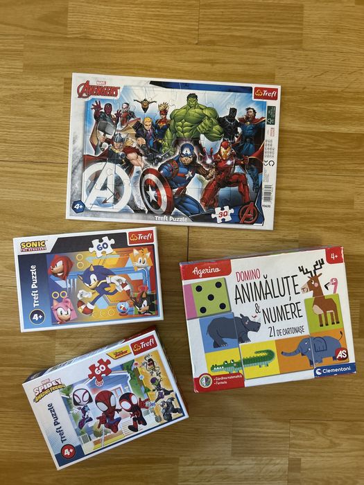 Iq Focus - Litere/carti de joc educative/Puzzle uri