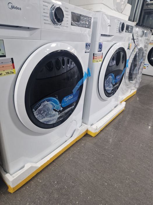 Пералня Midea 8 кг А+++ Инверторна Чисто нова