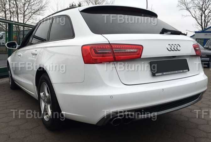 Difuzor bara spate Audi A6 C7 11-14 SLINE S LINE S-LINE S6 RS6 ver1