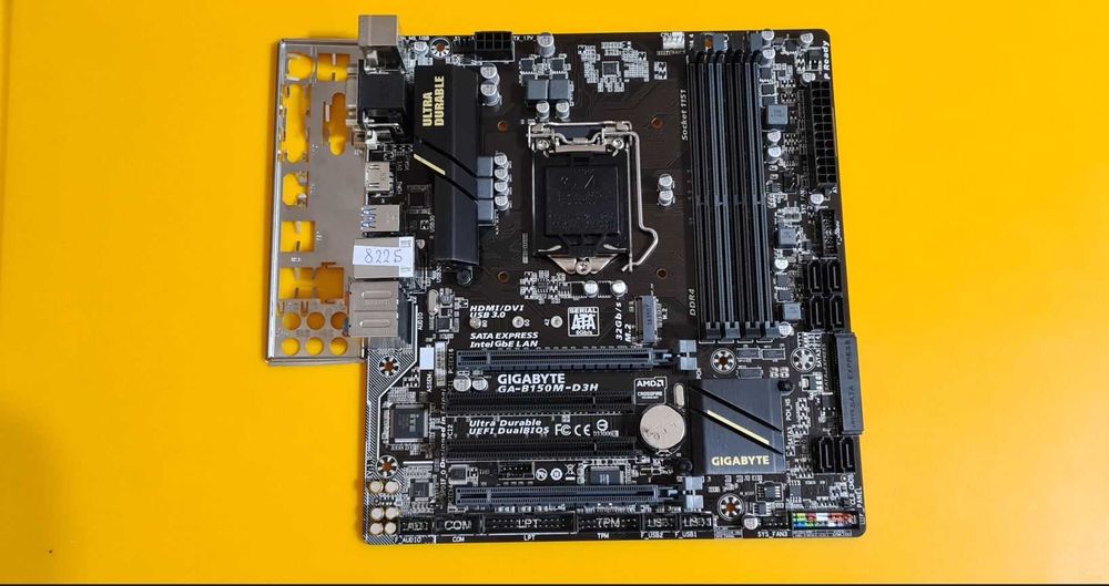 822S.Placa De Baza Gigabyte GA-B150M-D3H,4xDDR4,Socket 1151,Gen6-Gen7