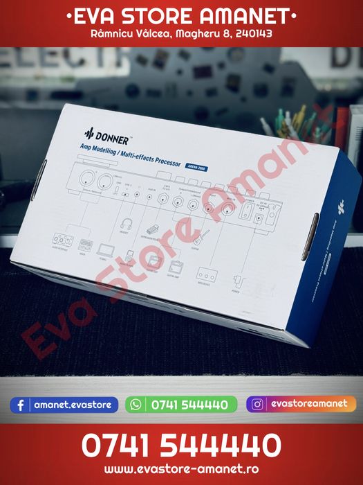 Pedala Chitara AMP Multi-Efect DONNER ARENA 2000 Modelling Processor
