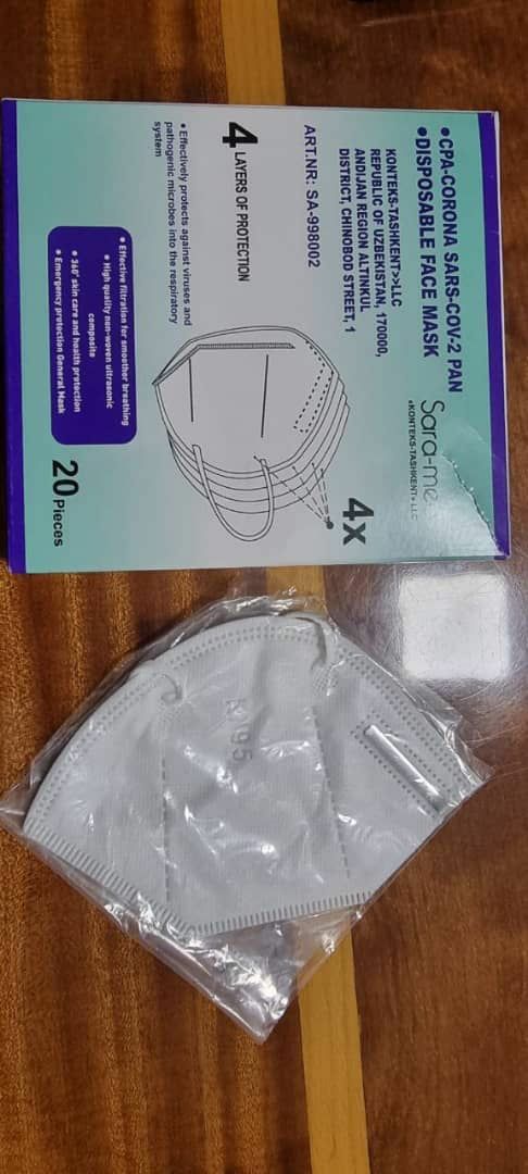 Респираторы КН-95 KN-95 продам и есть 3М продукция: 50 тг. - Другие ...