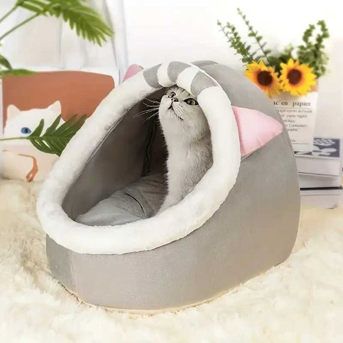 Голяма Къща - легло за котки, размер L, до 8 кг домашни любимци кучета