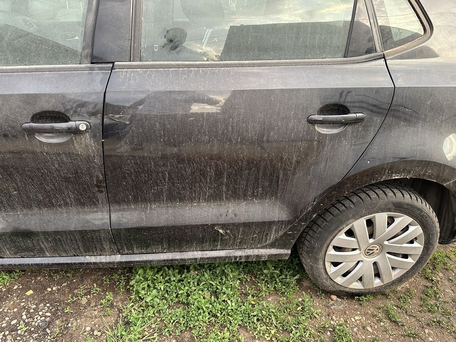 Usa portiera Vw Polo 6R 6C negru LC9X stanga dreapta fata spate haion hayon bara capota aripa oglinda airbag 1.6 tdi cay motor 1.2 cbz cutie nbw kfk