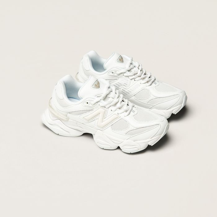 New Balance 9060 triple white