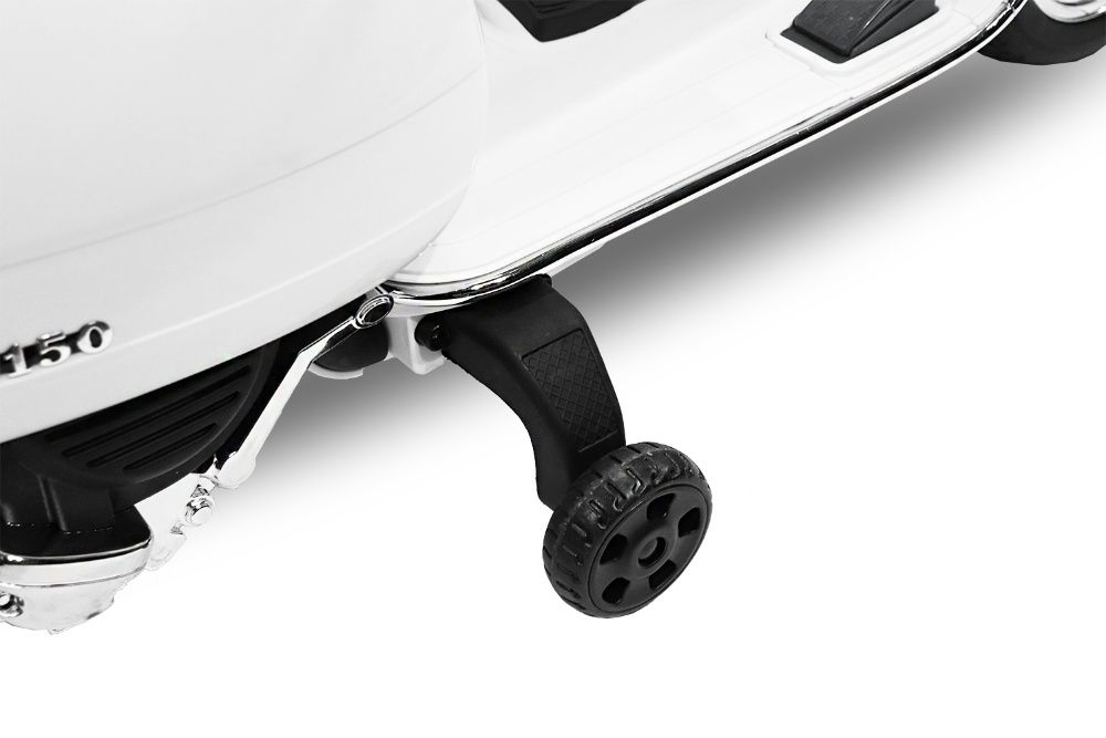 Scuter electric pentru copii Piaggio PX150 PREMIUM #Alb