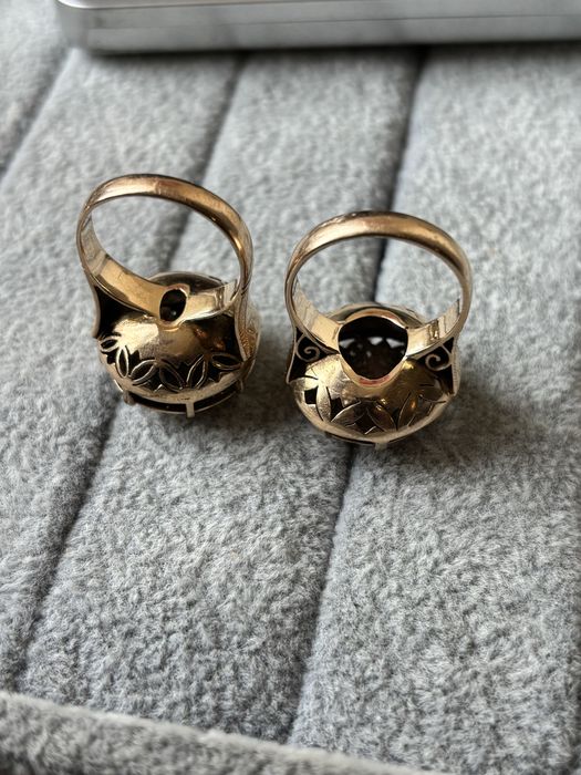 Златни пръстени от едно време бг изработка 14к