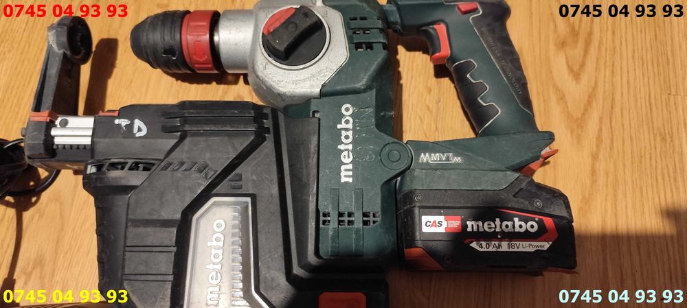 bormasina filetanta percutie aspirator Metabo KH 18 LTX BL 24 acc bun