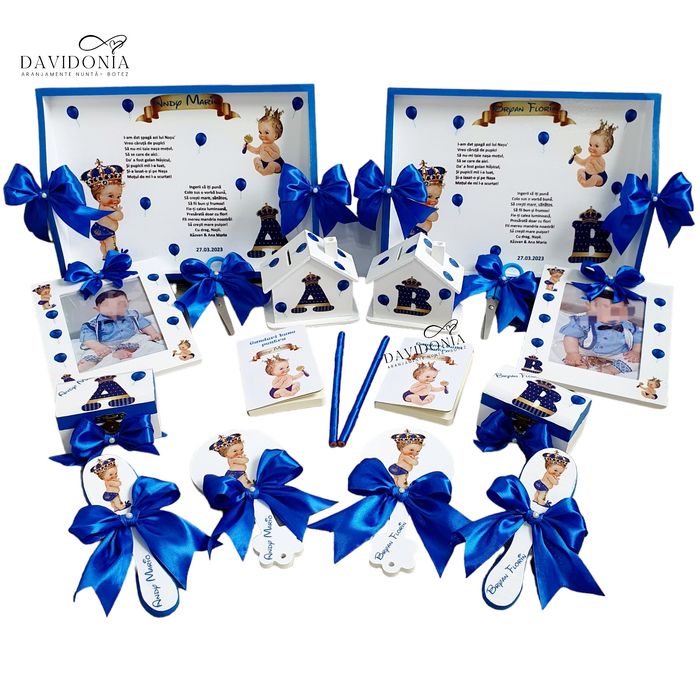 Set mot aniversare 1 an, tavita personalizata,  tava