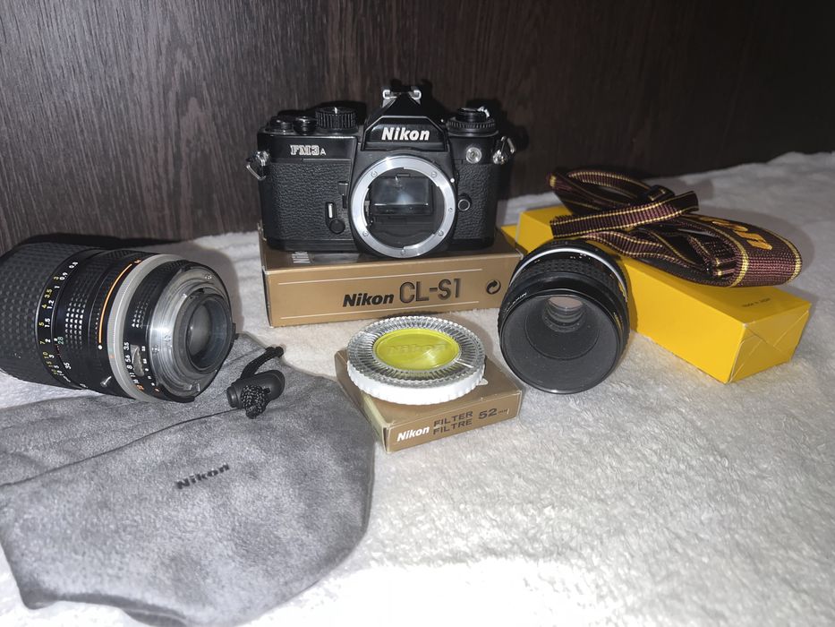 Vand aparat Nikon FM3A stare foarte buna