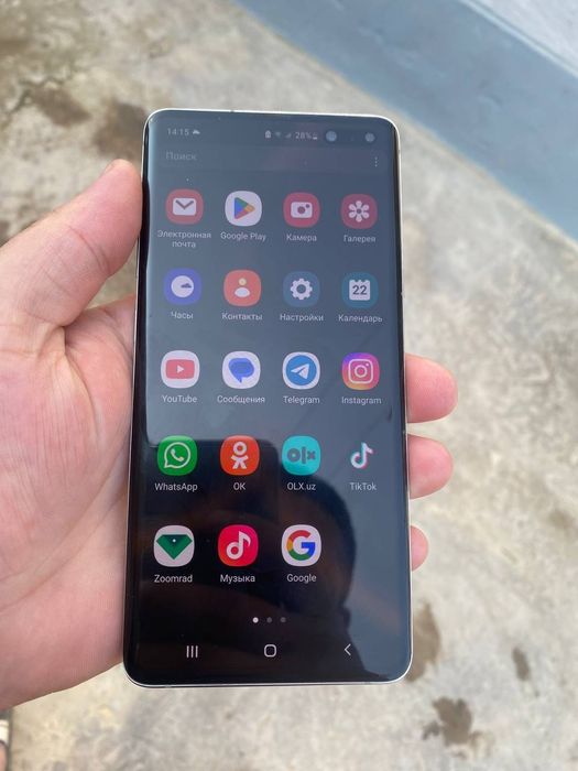 Samsung s10 5 g 256 gb Hamilyon ragi