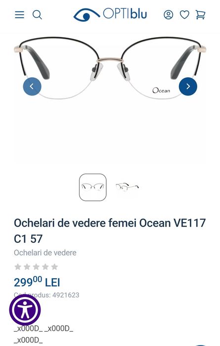 Ochelari de vedere dama Ocean