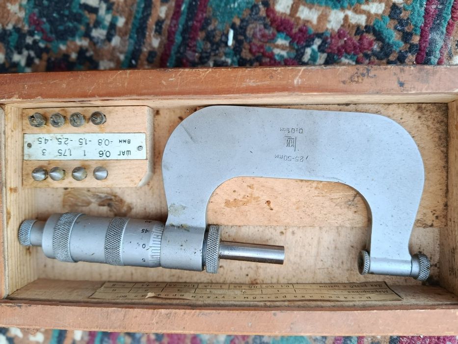 Микро метр для резьбы