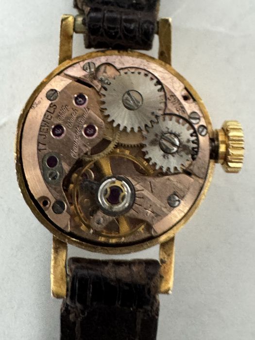 Ceas Philip Watch Chaux-de-Fonds, aur 18K, vintage, funcțional