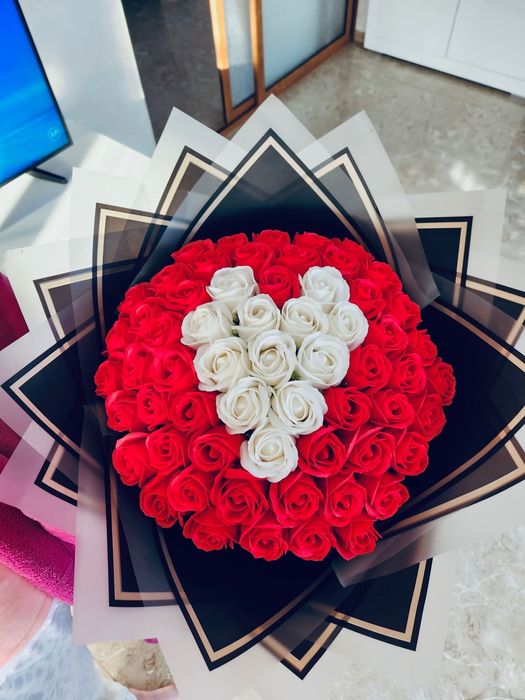 Aranjamente cu flori de sapun