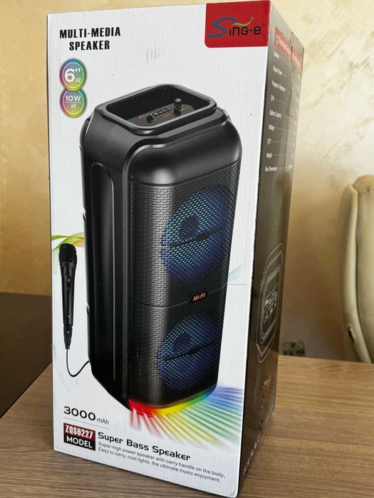 Bluetooth високоговорител Sing-e ZQS6227