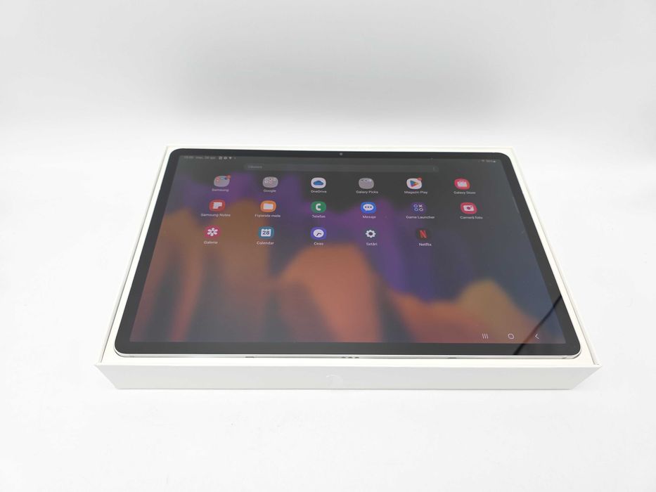 Tableta 12.4" 120Hz Samsung Tab S7+ SM-T970 + Pen 256GB 8GB Ram WiFi Silver Stare Foarte Buna