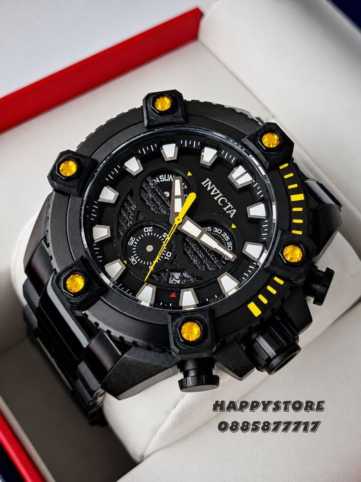 INVICTA Falcon Black Swiss 56 mm, Инвикта нов ръчен часовник