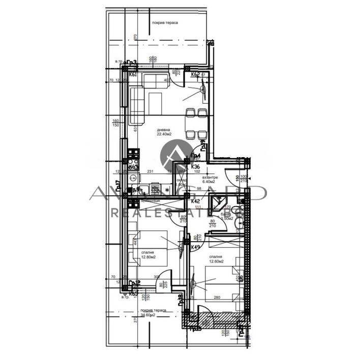 Продава се Тристаен апартамент в Пловдив, Остромила - 119 кв.м за 924 €/кв.м - Снимка #7